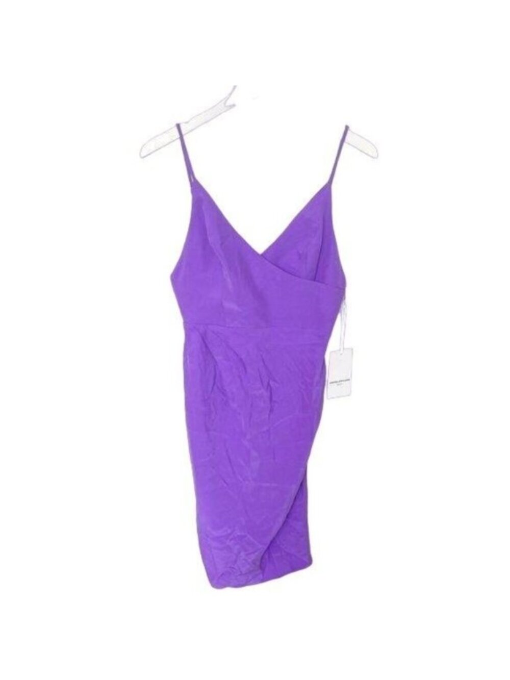 Amanda Uprichard Midtown Silk Dress Purple - Picture 2 of 8